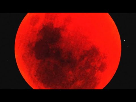 Видео: Кровавая Луна