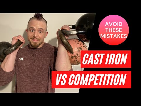 Видео: Гири - чугунные против конкурирующих - ИЗБЕГАЙТЕ ЭТИХ ОШИБОК!!!