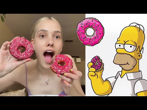 Видео: Пресъздавам донътите от The Simpsons 🍩