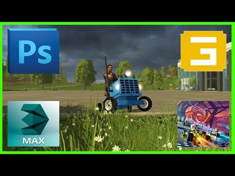 Видео: Создаем мод с нуля для FS15 - 8 - ставим фары, ставим и прописываем свет, настройка ног и не только