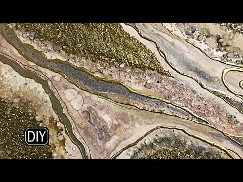 Видео: ЖЕОДА КАМНЯ с эпоксидной смолой.