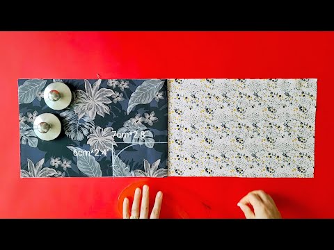 Видео: Это красиво и легко сделать, даже если вы не портной.