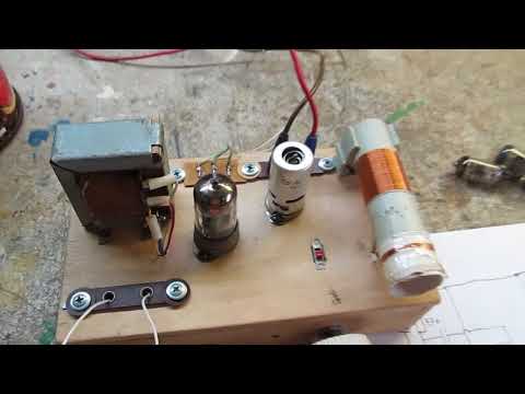 Видео: Самодельный ламповый приемник
