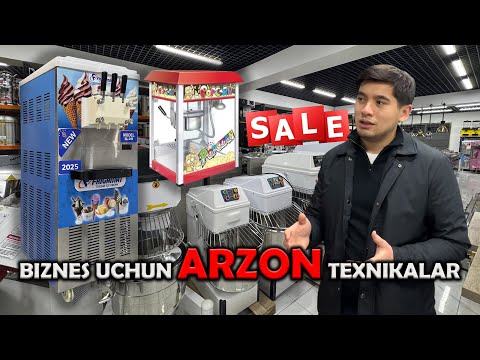 Видео: Уй шароити ва даромадли бизнес учун техникалар музқаймоқ аппарат, духовка печь +99897-772-77-11