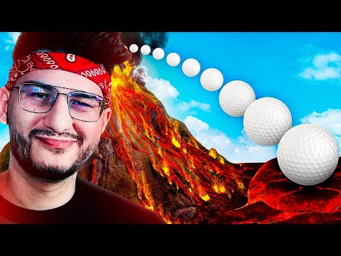 Видео: ИЗБЕГАЙ ЧЕРНЫЕ ДЫРЫ, ЧТОБЫ ДОКАТИТЬ МЯЧ ДО ЛУНКИ (Golf With Your Friends)