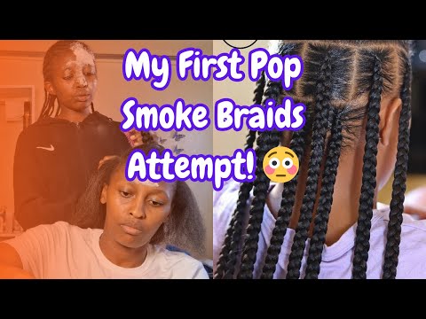 Видео: Атмосфера выходного дня + попытка плетения кос в стиле поп-дым!