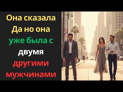 Видео: Она сказала «Да», но она уже была с двумя другими мужчинами!