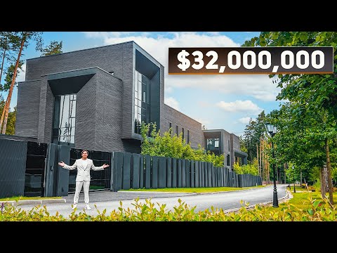 Видео: Обзор дома в закрытом поселке для списка Forbes 1350 м2 за $32,000,000