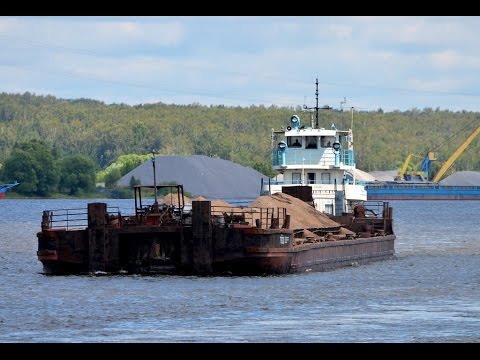 Видео: Дальнобойщики речных трасс..№1
