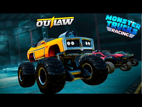 Видео: МОНСТР ТРАКИ ЧУМОВЫЕ ГОНКИ в стиле ХОТ ВИЛС MONSTER TRUCK #5 прохождение игры