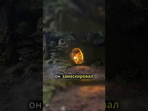 Видео: Построил тайную пещеру в лесу из палок и пены 😱