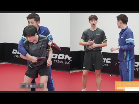 Видео: Чжан Цзикэ: "Игроки со слабой игрой на задней руке больше всего боятся таких мячей.