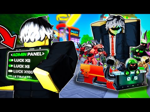 Видео: ✨ Я СКАЧАЛ ЧИТЫ НА УДАЧУ x100 в Toilet Tower Defense | Roblox