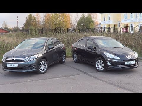 Видео: Пежо 408 vs Ситроен С4. ОБА НА ДИЗЕЛЕ!!!
