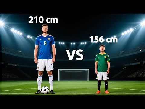 Видео: САМЫЕ ВЫСОКИЕ ИГРОКИ ПРОТИВ САМЫХ НИЗКИХ В FC26