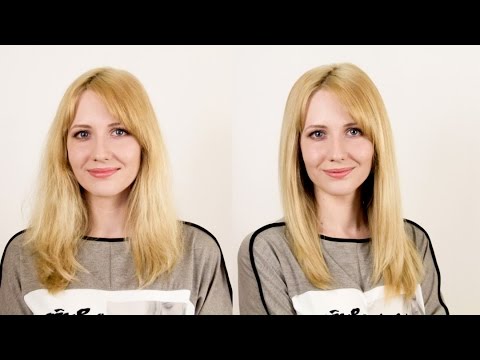 Видео: Как правильно выпрямлять волосы утюжком. How to Straighten Your Hair with a Hair Straightener