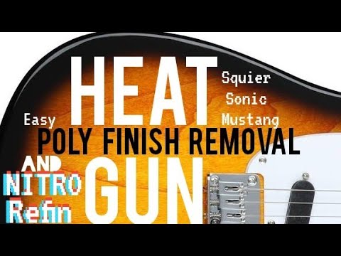 Видео: Снятие покрытия POLY с помощью термофена / Нитрорегенерация!
