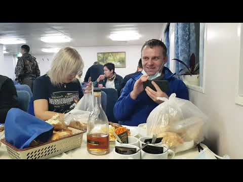Видео: Первый день на пароме Greifswald 😁 поздний ужин 🥘 нам весело