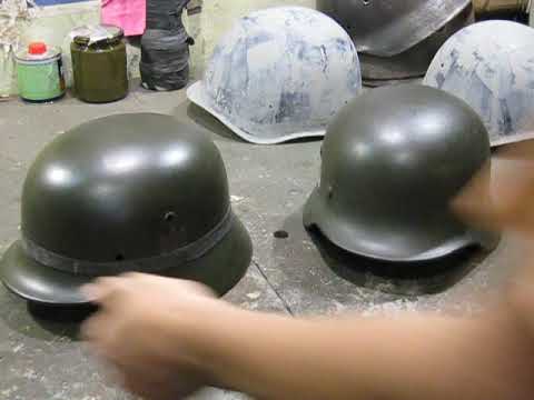 Видео: Немецкий шлем М- 35/40...German helmet M-35/40