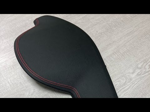 Видео: Перетяжка козырька приборов Киа Рио3. Оплётка для самостоятельной перетяжки, видеоинструкция.