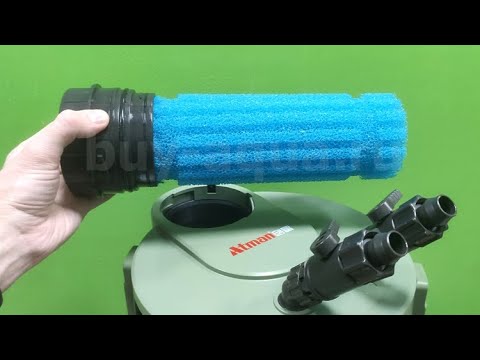 Видео: Внешний фильтр Atman CFZ / Аквариум Atman DR