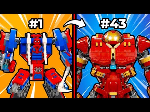 Видео: Я собрал ВСЕ LEGO Marvel Mech, которые когда-либо были выпущены
