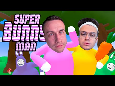 Видео: БУСТЕР И ДМИТРИЙ ЛИКС ИГРАЮТ В SUPER BUNNY MAN НА СТРИМЕ!