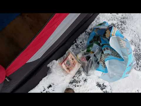 Видео: Китайская автономка ( сухой фен) в зимней палатке (В реальных условиях) часть 2
