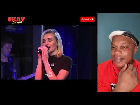 Видео: Полина_Гагарина_-_Обезоружена__LIVE_@_Авторадио_-(Ukaysayne Reaction)