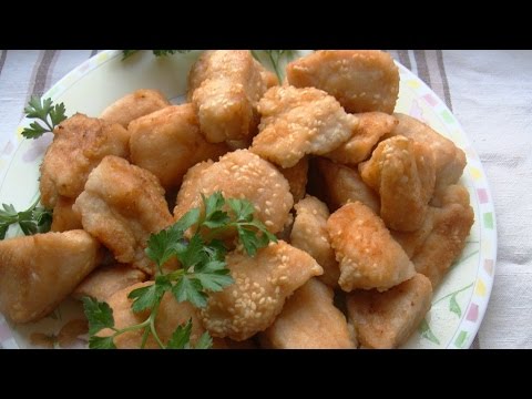 Видео: Сочное мясо "Карбонат из курицы с кунжутом".