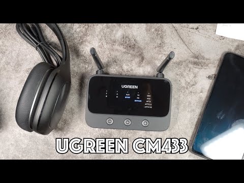 Видео: 📡 UGREEN CM433 передатчик/приемник (AptX LL и AptX HD)