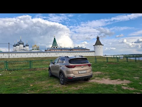 Видео: С парома в Макарьевский женский монастырь.