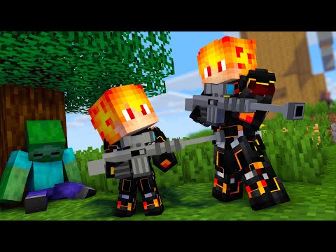 Видео: ПОШЛИ С СЫНОМ НА ОХОТУ НОЧЬЮ В МАЙНКРАФТ ! Алексбой Minecraft