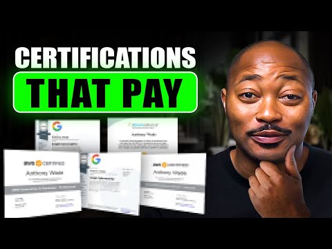 Видео: ТОП-5 сертификатов, которые могут помочь вам получить удаленную работу с шестизначной зарплатой в...