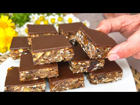 Видео: 👍 БЕЗ сахара! За 5 минут / Злаковые энергетические батончики / Вкусно и полезно