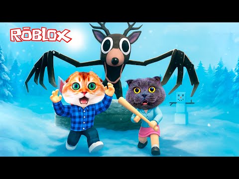 Видео: ЗИМА в 99 НОЧЕЙ с @kotPersey в ЛЕСУ в РОБЛОКС | ROBLOX