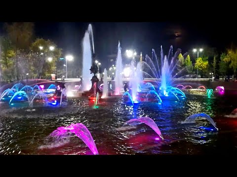 Видео: Лето 2025 - Петропавловск - Цветные фонтаны
