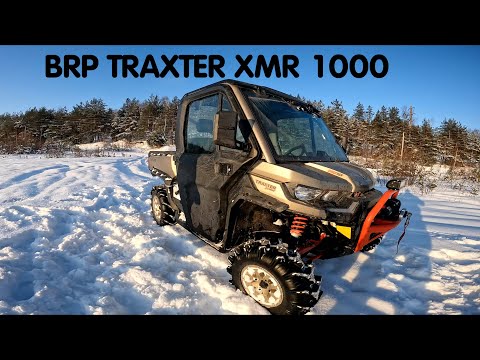 Видео: BRP TRAXTER XMR 1000 небольшой обзор, первые впечатления. Тест драйв покатушка 170 км