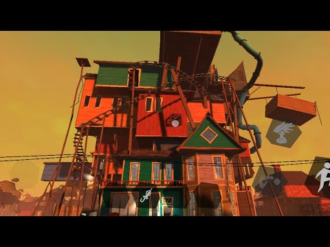 Видео: Играю в Hello Neighbor третий акт. Прошёл первый страх.