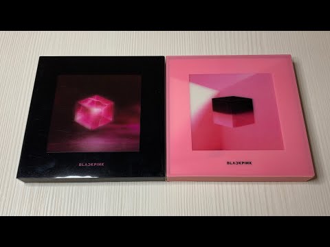 Видео: Распаковка альбома BLACKPINK / Unboxing album BLACKPINK Square Up (Black & Pink ver.)
