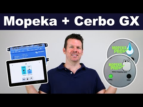 Видео: Беспроводной мониторинг резервуаров с водой и сжиженным газом на Victron Cerbo GX с датчиками Mop...