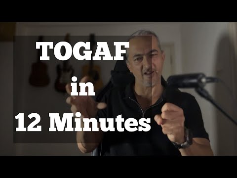 Видео: TOGAF за 12 минут