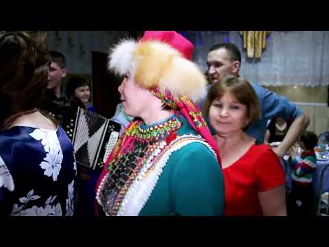 Видео: Марийская гармонь свадьба танцы и песни в кафе