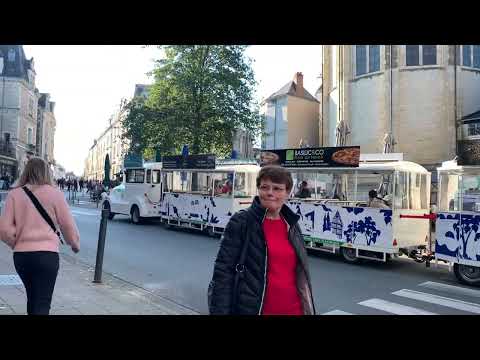 Видео: Город Анже.Прогулка по центру города. Франция. #travel#