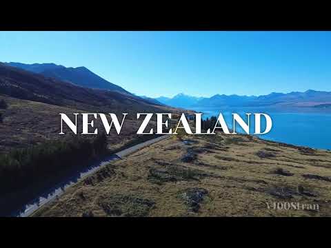 Видео: Новая Зеландия с дрона | New Zealand Drone Film (HD, No Talk)