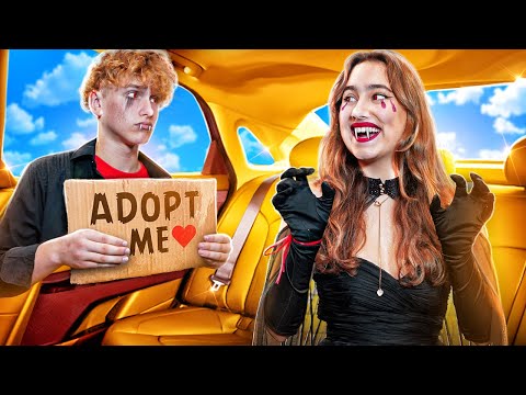 Видео: Моя Приемная Мама Вампир - Спасла Мне Жизнь! Богатая Вампирша Усыновила Бедного Вампира!