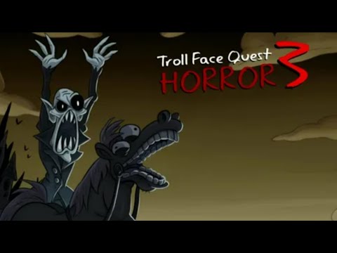 Видео: Troll Face Quest Horror 3 прохождение + секретный уровень!