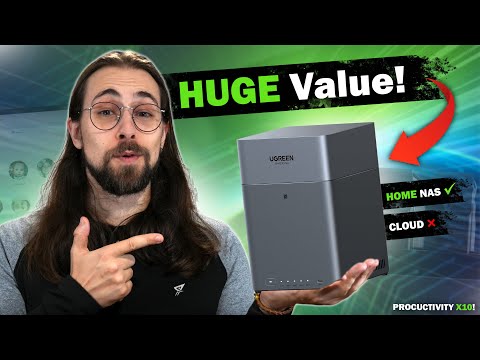 Видео: Этот NAS заставил меня отказаться от облачного хранилища! UGREEN NAS DH4300 PLUS — простой и дост...