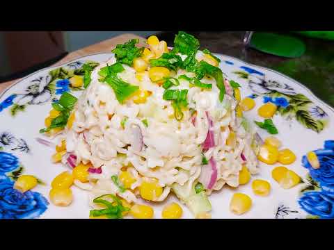 Видео: Как приготовить Вкусный САЛАТ ИЗ ДОШИРАКА и с Крабовыми Палочками