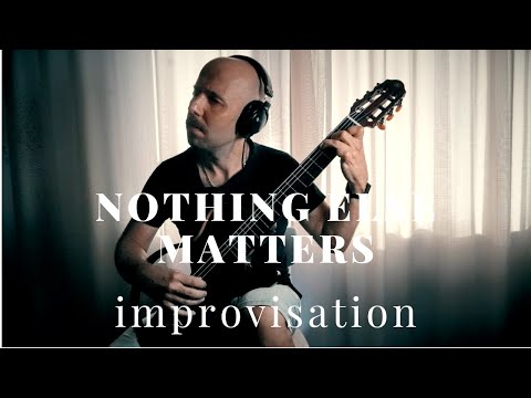 Видео: Nothing Else Matters - Improvisation Guitar Cover (Metallica) Вася Пастухов